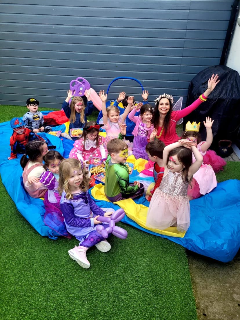 Kids party entertainment photo in Dublin